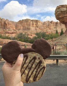 California Adventure Mickey Cookie