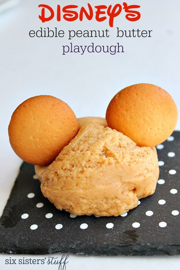 Disney’s Edible Peanut Butter Playdough Recipe