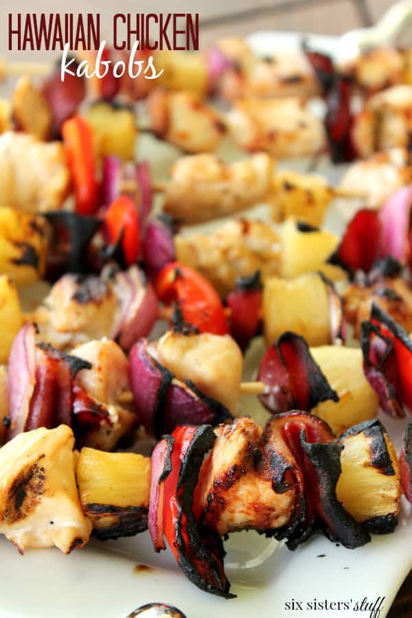 Hawaiian Chicken Kabobs