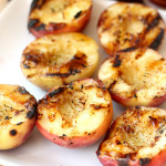 how to grill peaches with honey and cinnamon