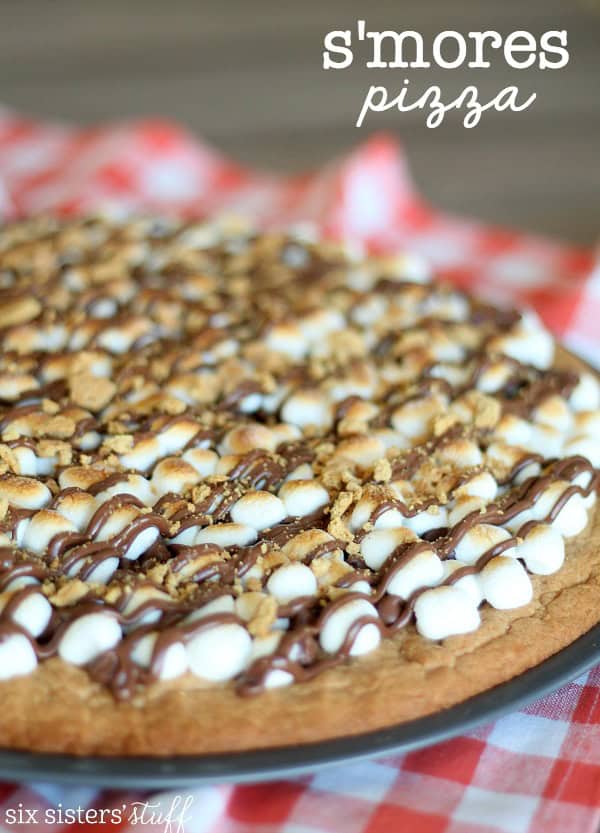 S’mores Dessert Pizza