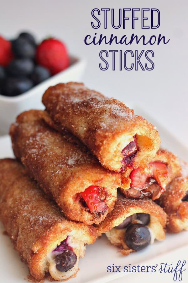 Stuffed Cinnamon Sticks