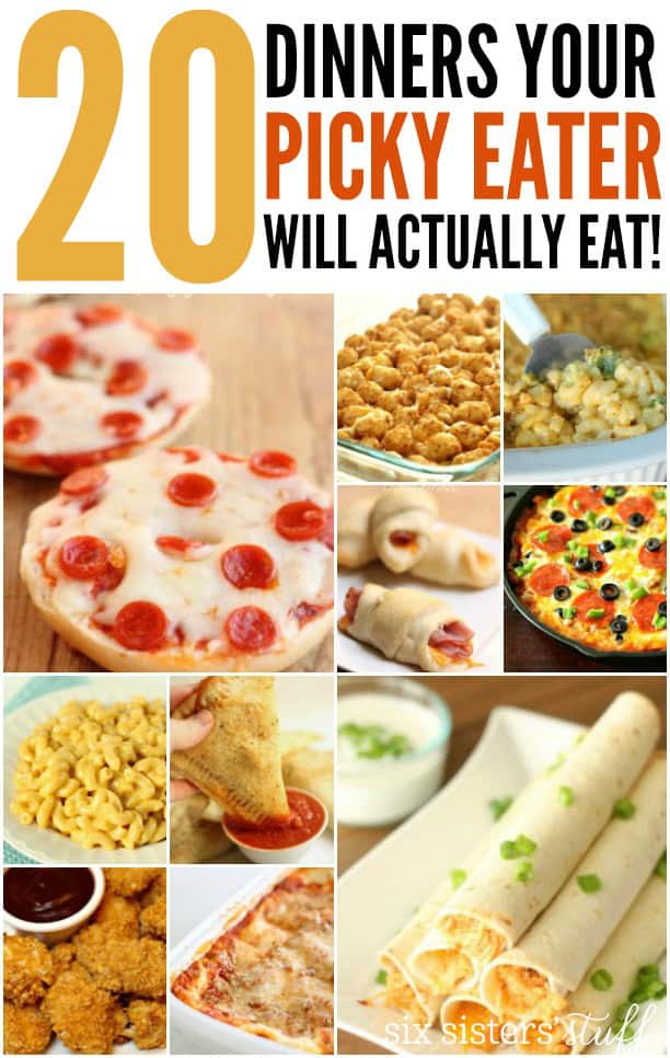 20 Dinner Recipes for Picky Eaters