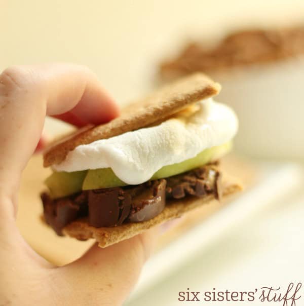 Caramel Apple S'more