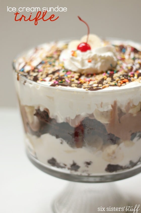 Ice Cream Sundae Trifle