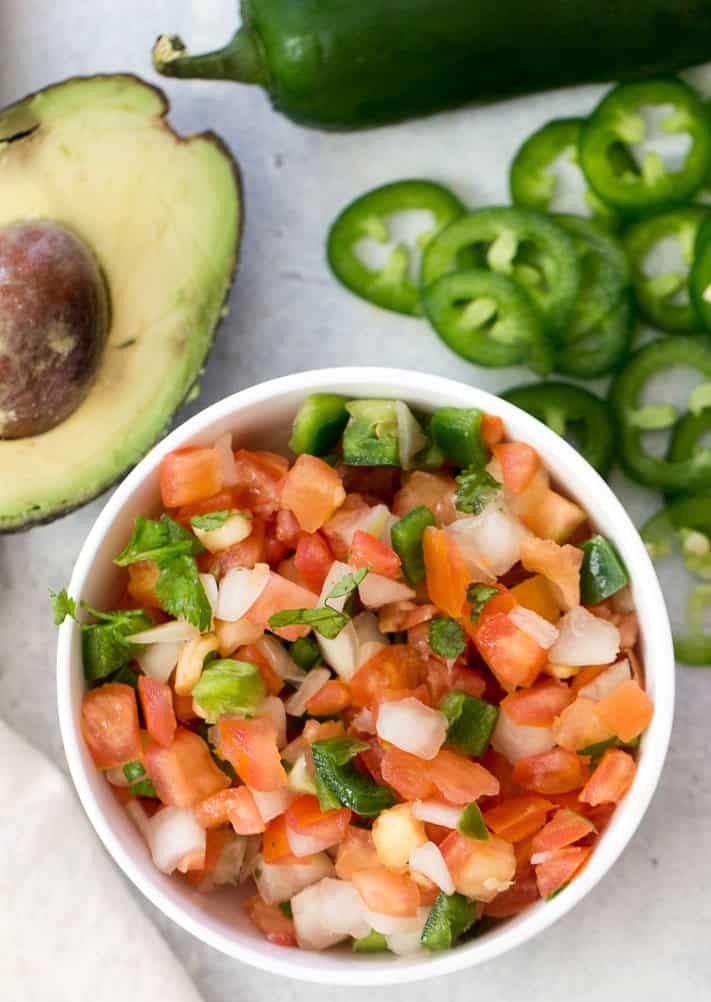 A small bowl of Pico