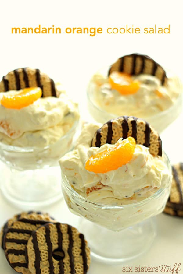 Mandarin Orange Cookie Dessert Salad Recipe