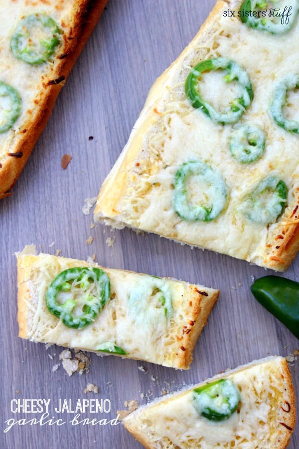 Cheesy Jalapeno Garlic Bread