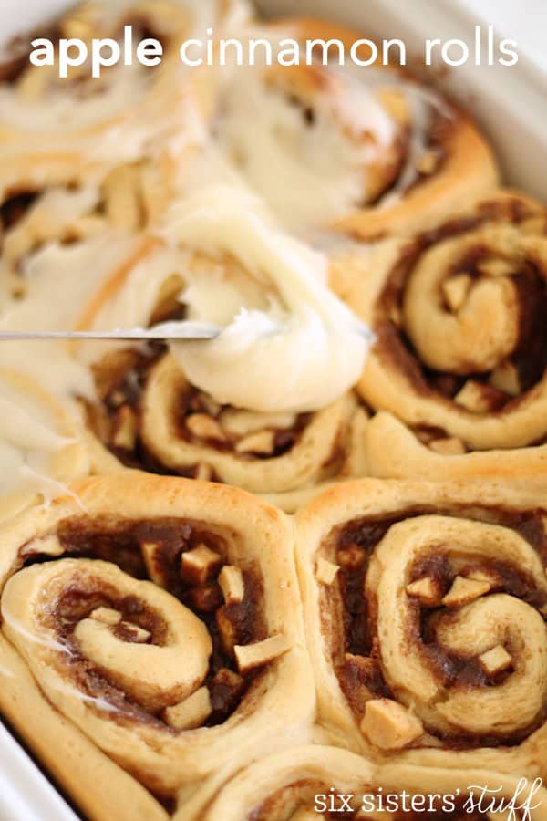 Homemade Apple Cinnamon Rolls Recipe