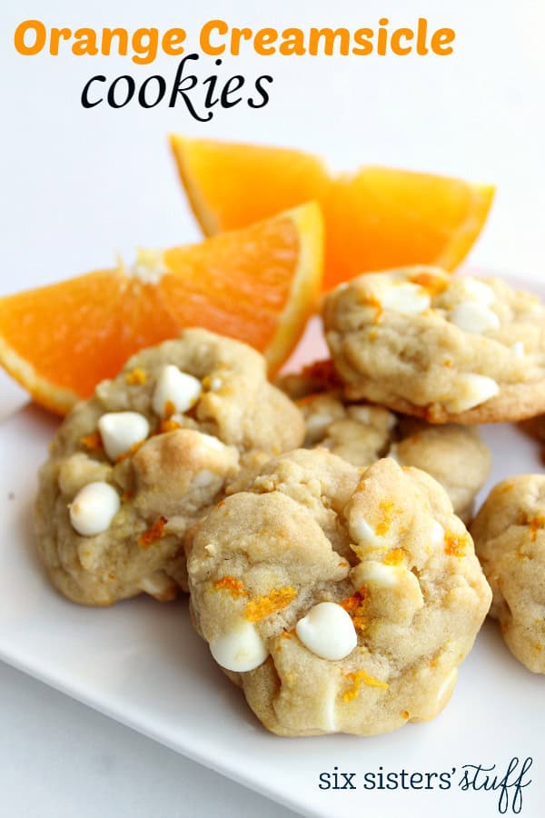 orange creamsicle cookies recipe