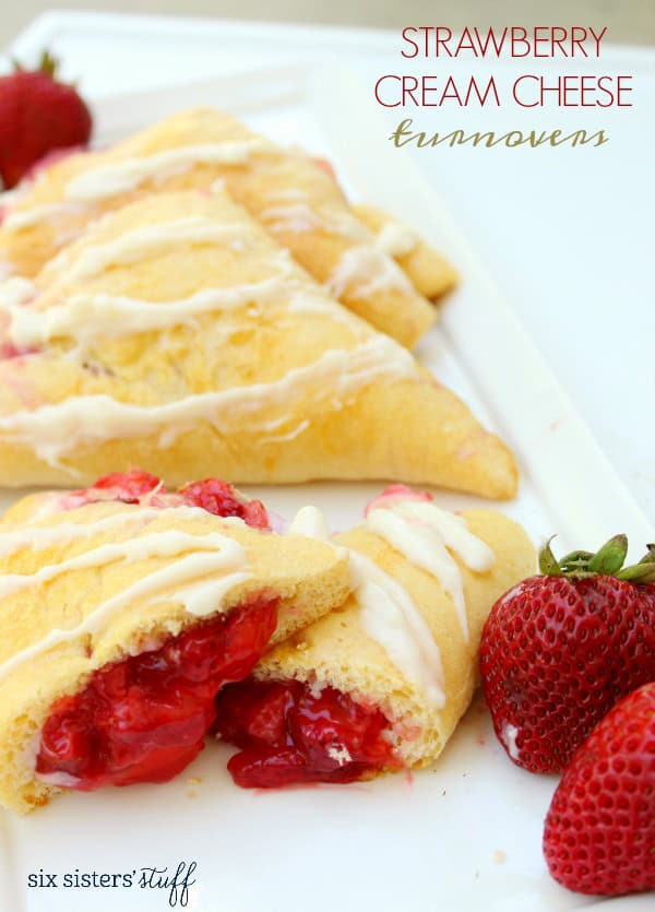 Strawberry Cream Cheese Turnovers