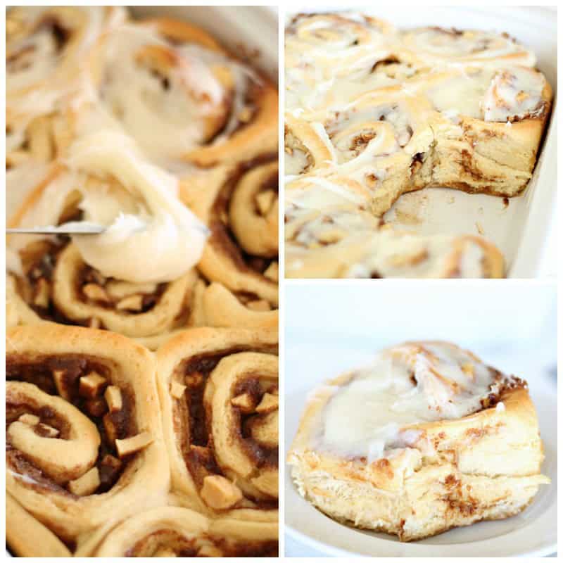 The Best Homemade Apple Cinnamon Rolls from SixSistersStuff.com