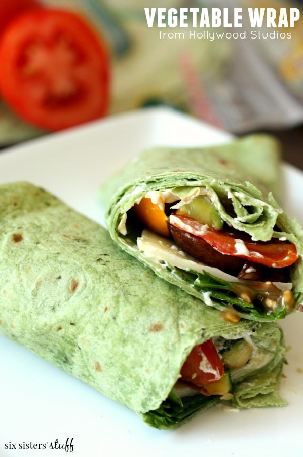 Vegetable Wrap Recipe from Hollywood Studios
