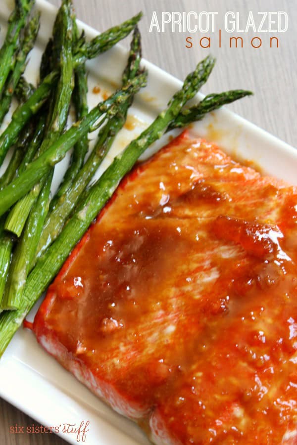 Apricot Mustard Glazed Salmon Recipe