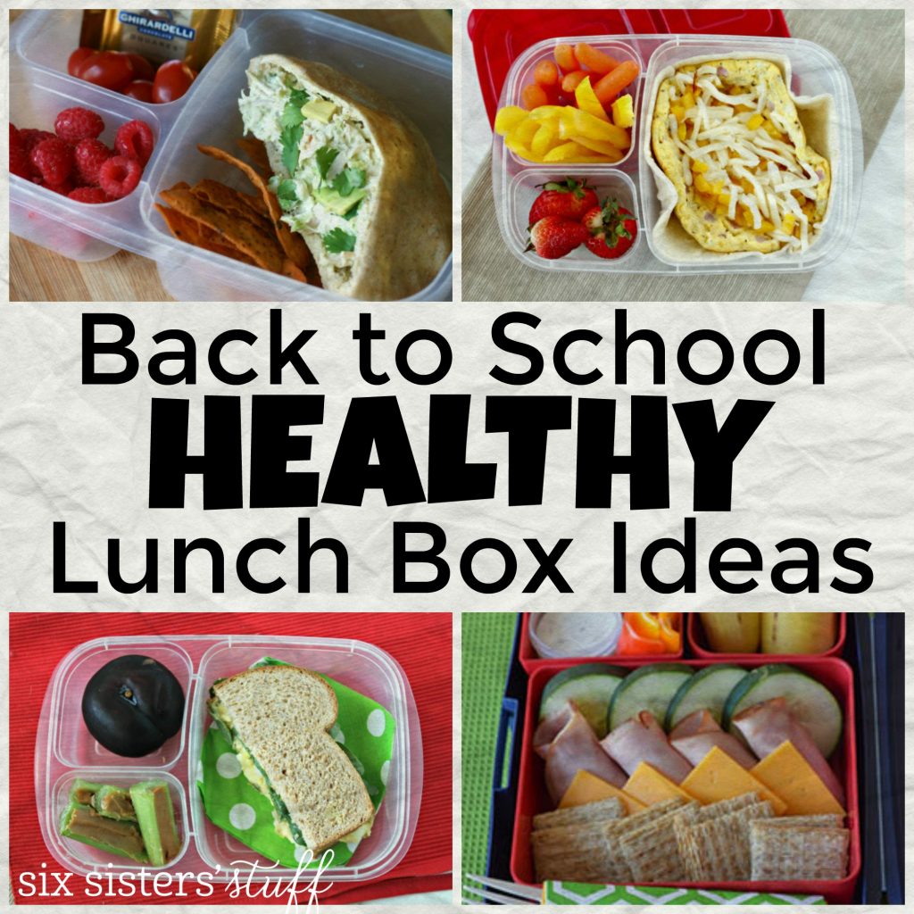 Back to School Healthy Lunch Box Ideas – Six Sisters' Stuff