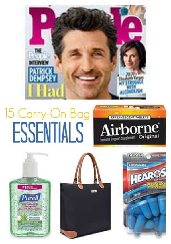 15 Carry-On Bag Essentials