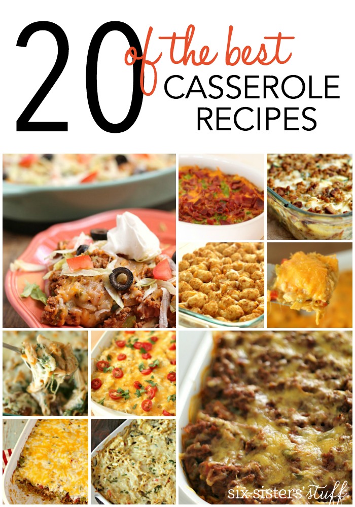 20 of the BEST Casserole Recipes