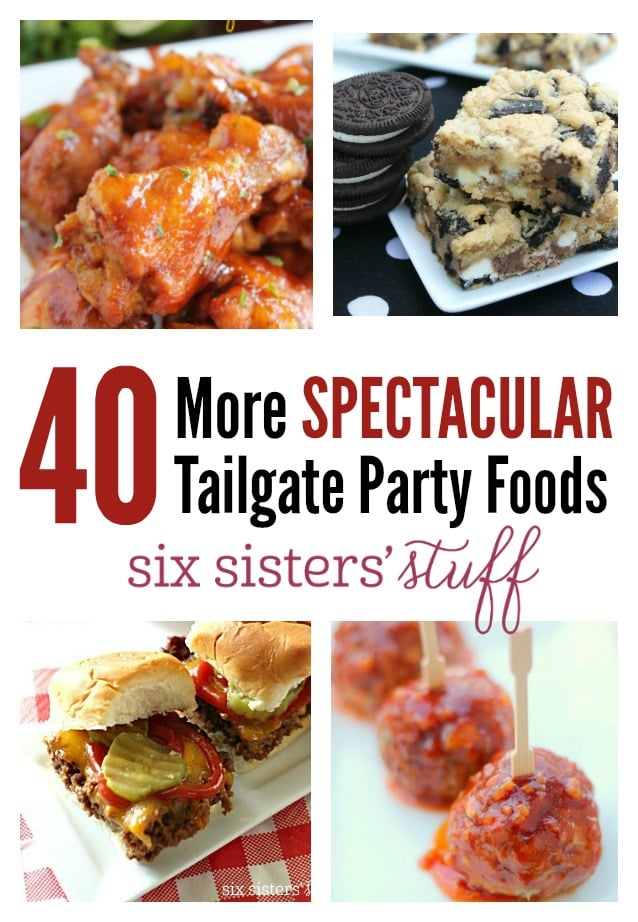 40 More Spectacular Tailgate Party Foods