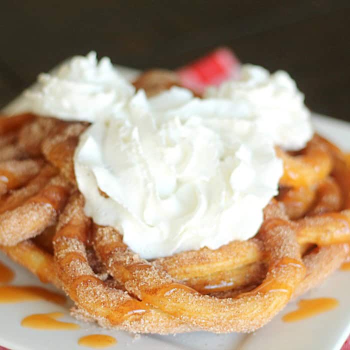 Disney Churro Funnel Cake