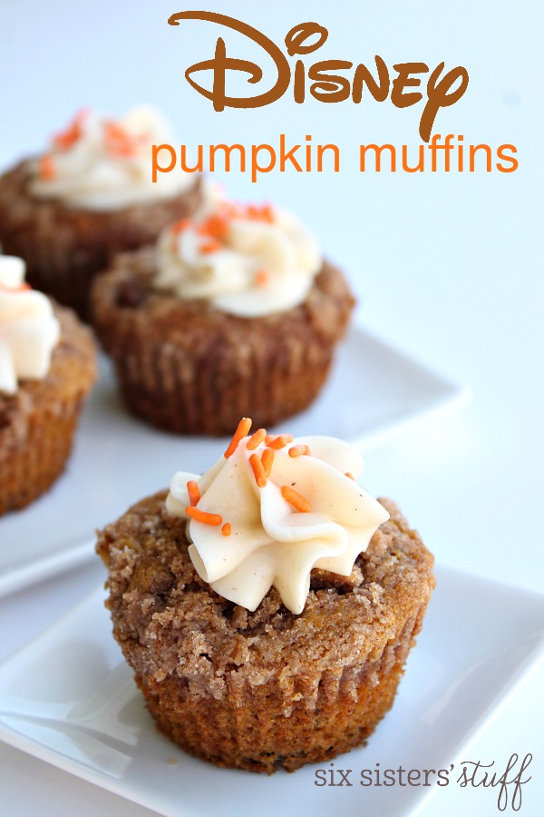 Disney Pumpkin Muffins