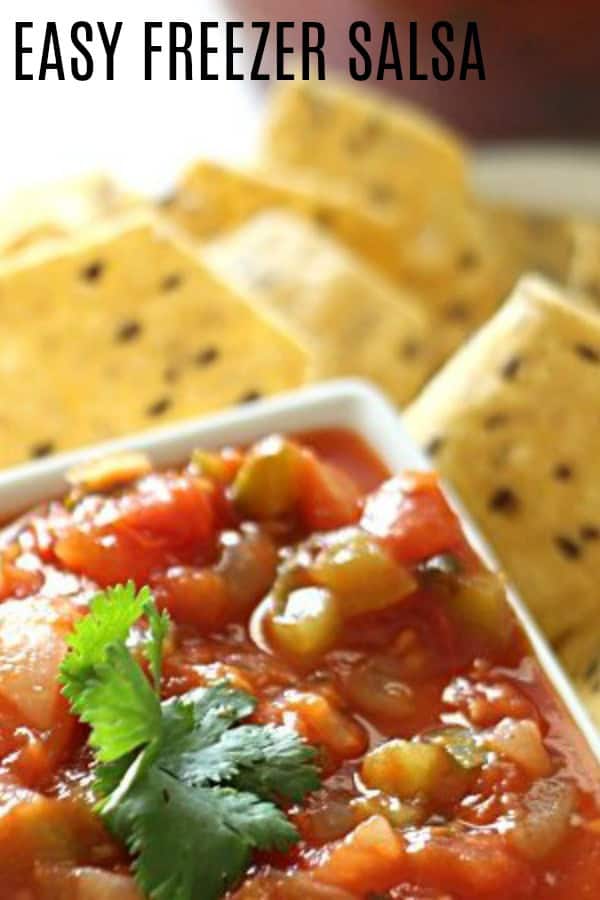 Easy Freezer Salsa