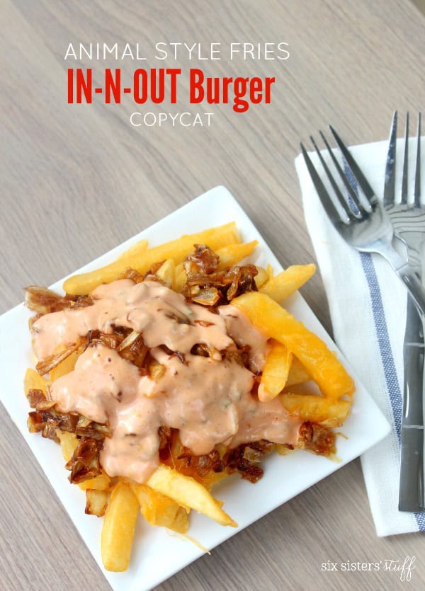 Animal Style Fries In-N-Out Burger Copycat