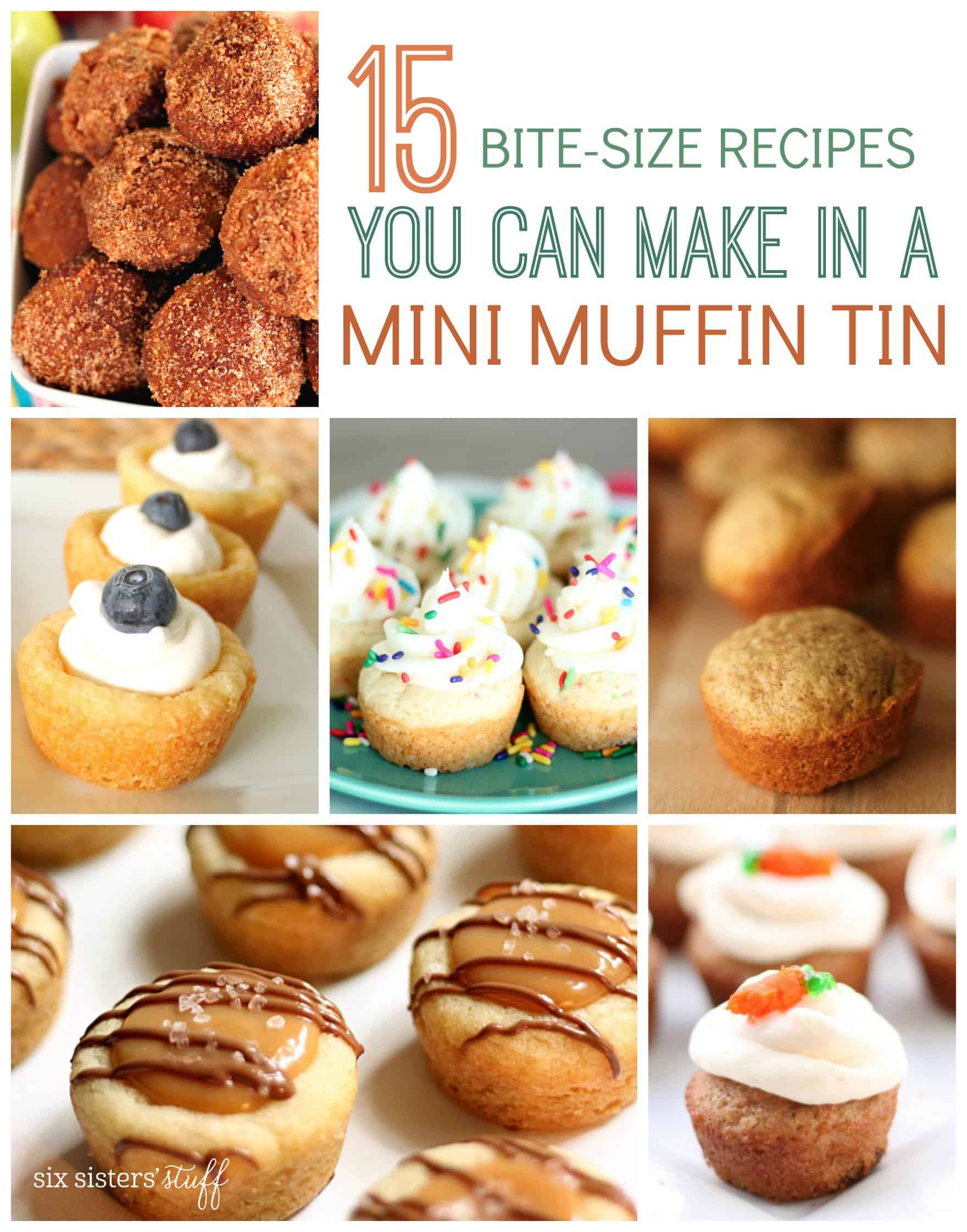 16 Mini Muffin Pan Dessert Recipes