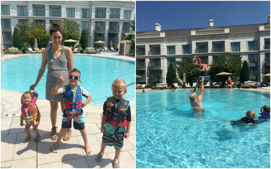 Pool at The Grand America Hotel