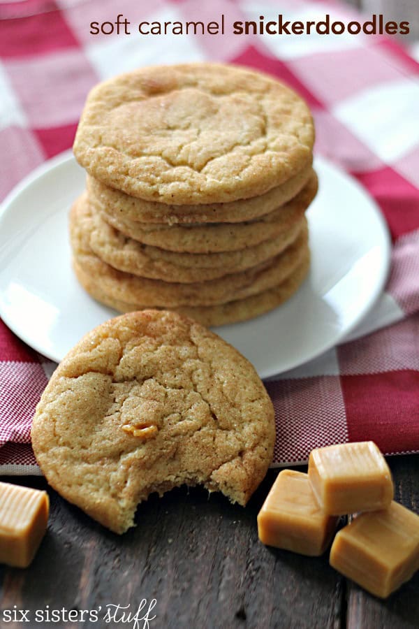 Soft Caramel Snickerdoodles Recipe