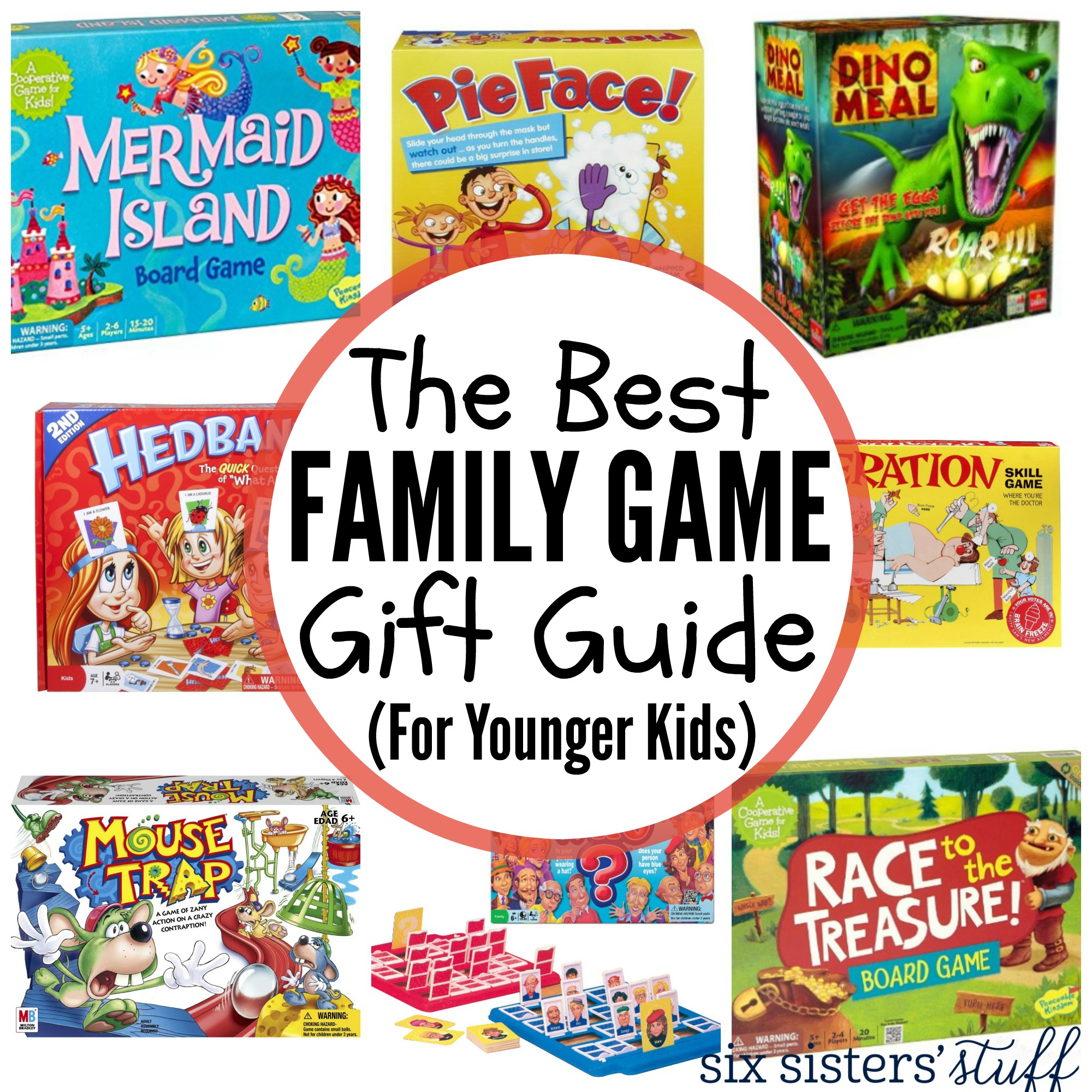 Family Game Gift Guide (for Younger Kids)