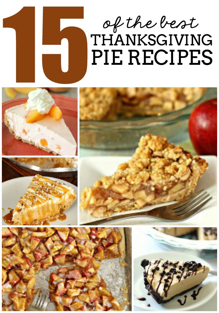 15 of the BEST Thanksgiving Pie Recipes