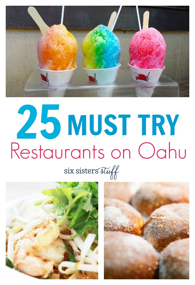 25 Must Try Restaurants on Oahu