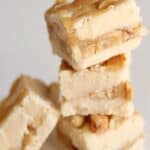 Salted Nut Roll Fudge