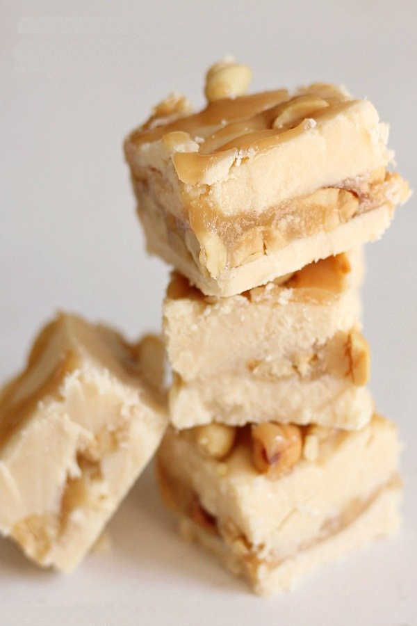 Salted Nut Roll Fudge Recipe