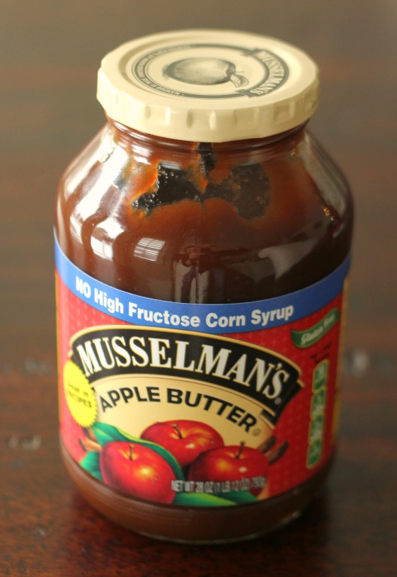 Jar of Musselmans Apple Butter