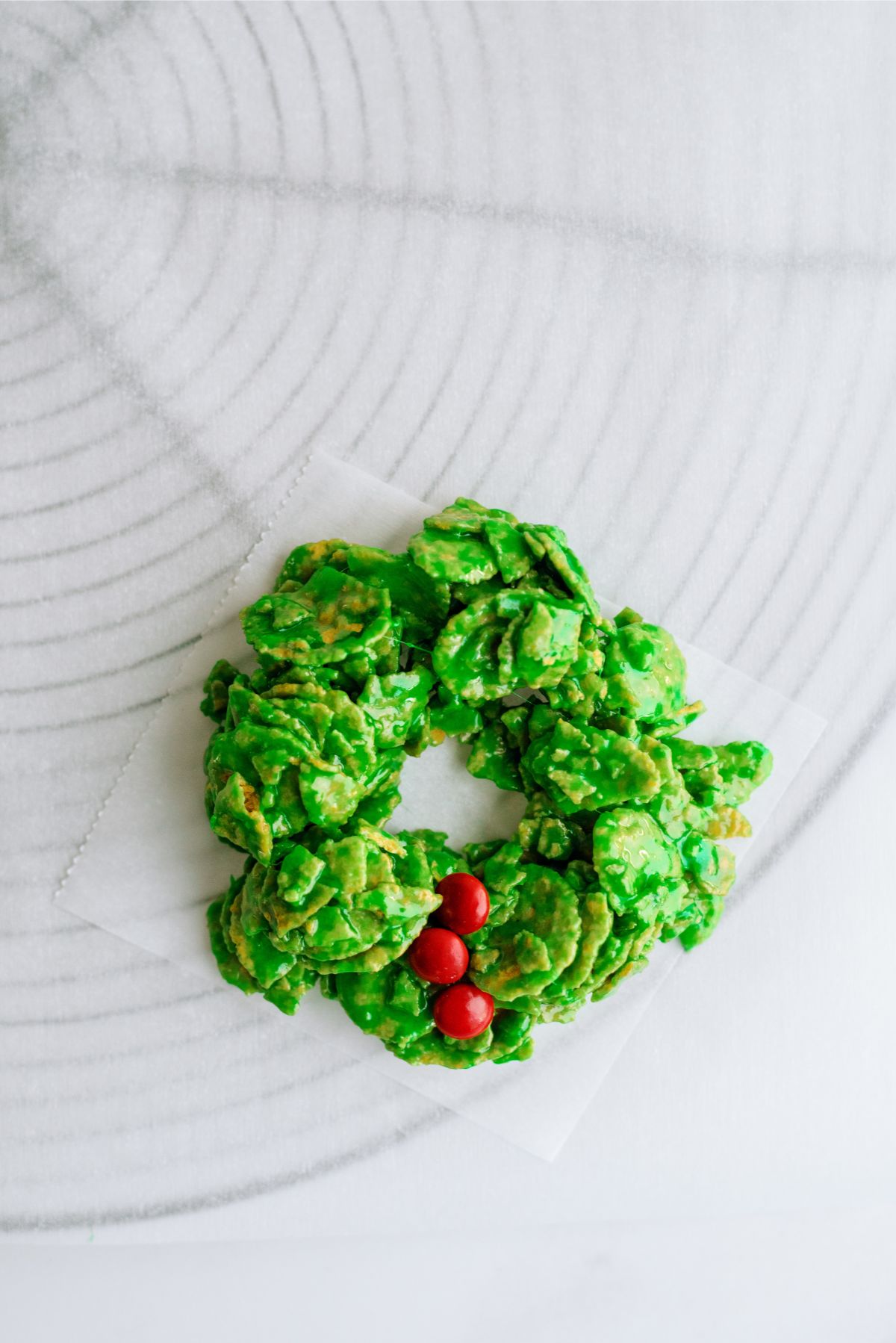 Cornflake Christmas Wreath Cookies Recipe