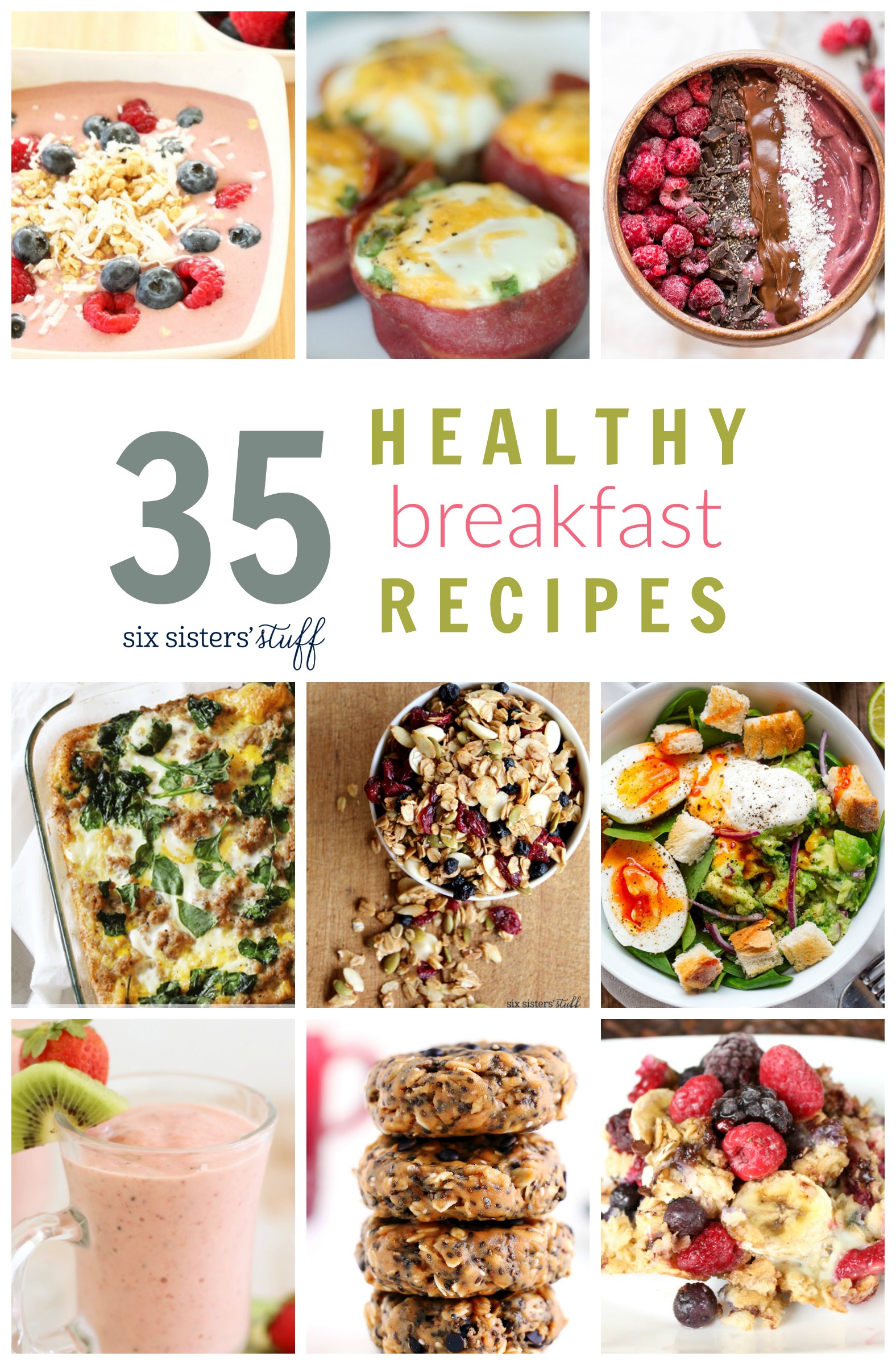 35 Healthy Breakfast Recipes