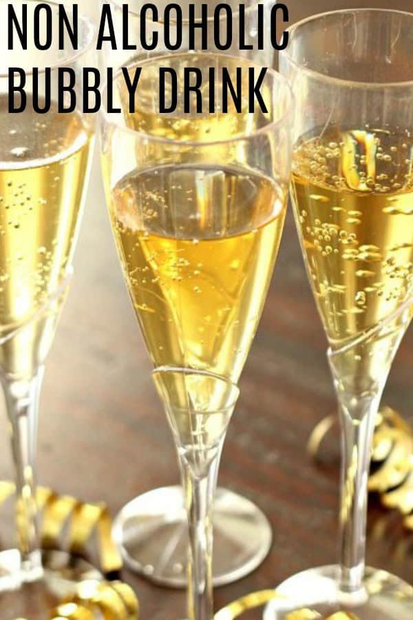 Non-Alcoholic Bubbly Drink (Mock Champagne)