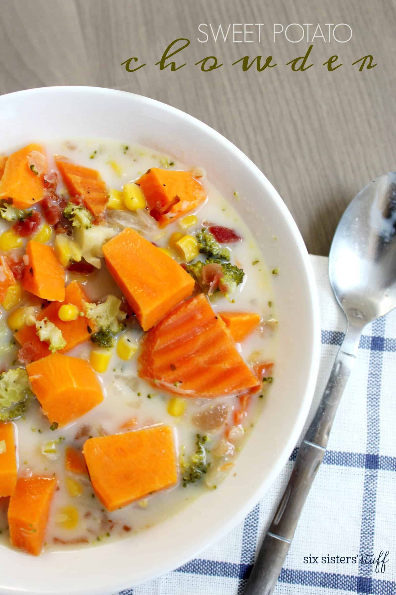 Slow Cooker Sweet Potato Chowder Recipe