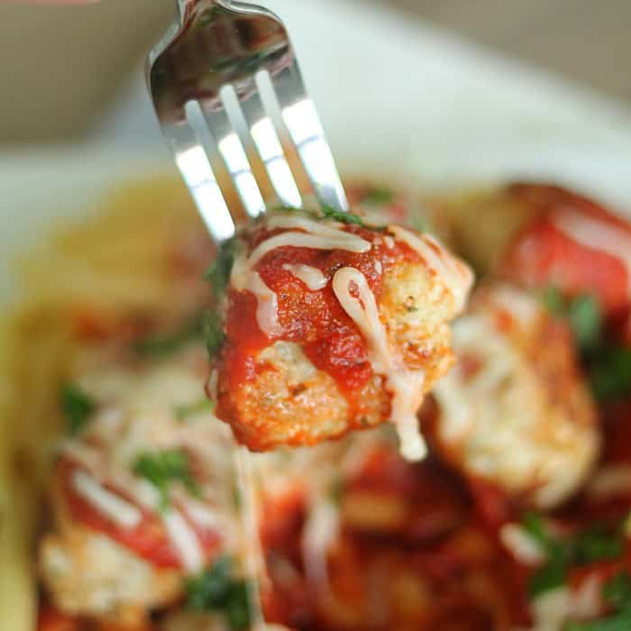 Chicken Parmesan Meatballs Recipe