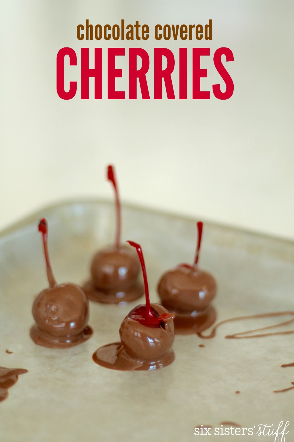 Easy Chocolate Covered Cherries Recipe