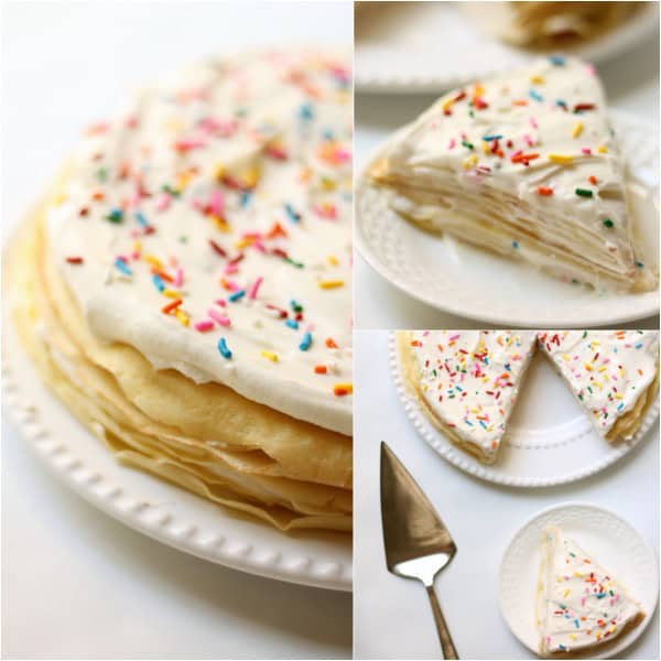 Six Sisters Birthday Crepe Cake