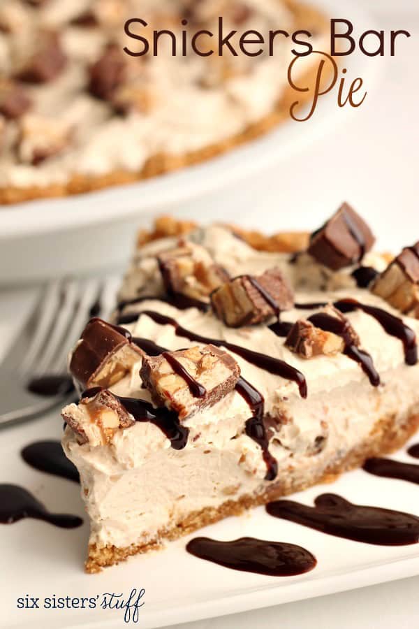 Snickers Bar Pie Recipe