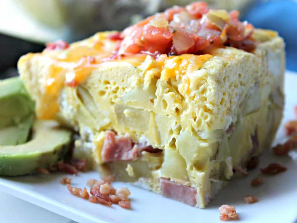 instant pot ham and egg casserole