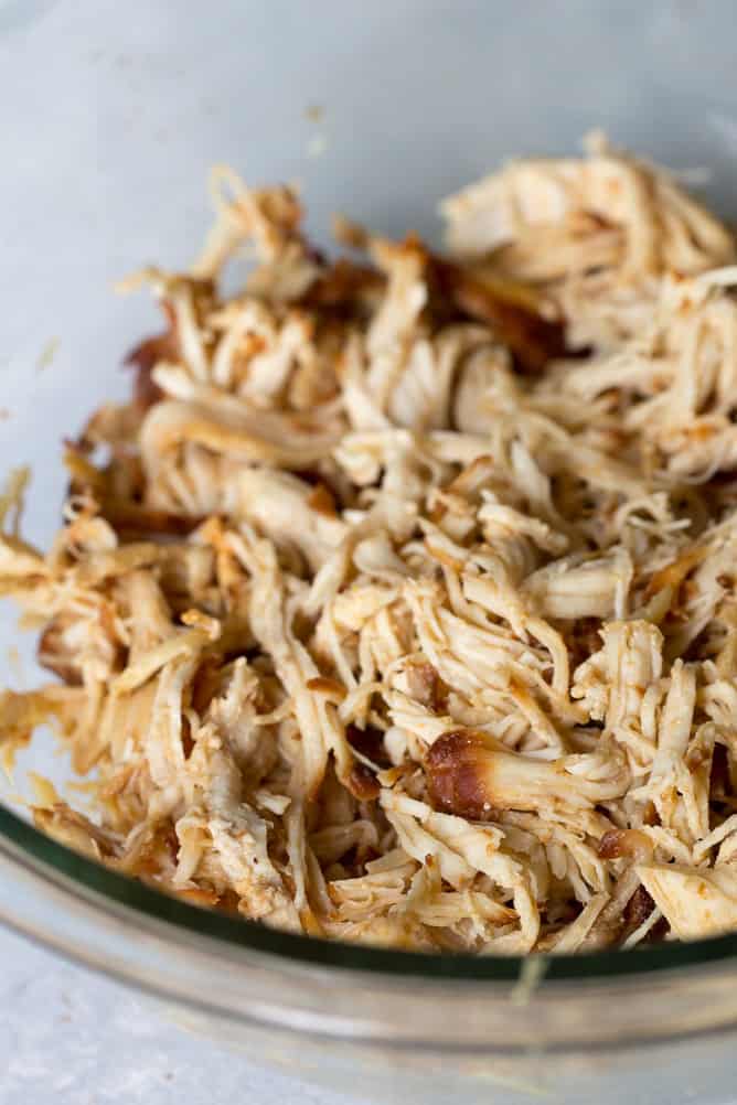 Shredded Chicken for Instant Pot Honey Sesame Chicken