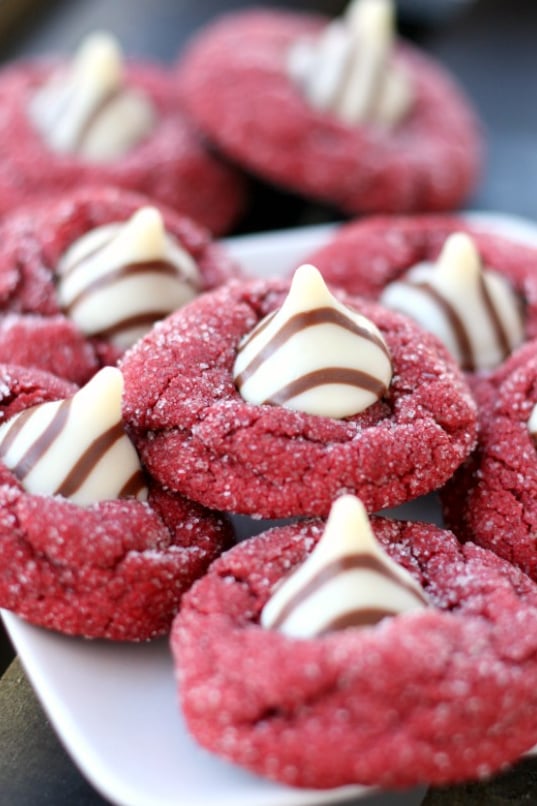 Red Velvet Kiss Cookies Recipe