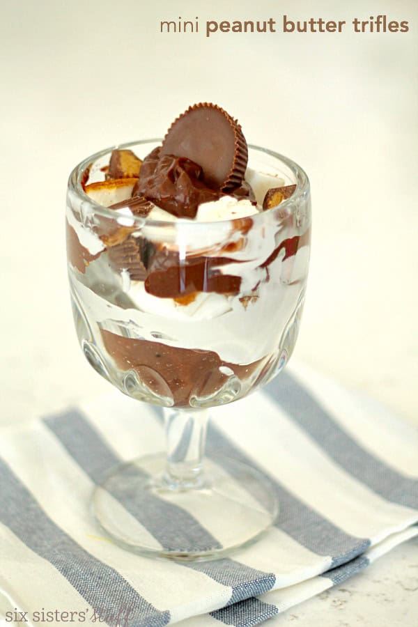 Mini Reese’s Peanut Butter Trifles Recipe