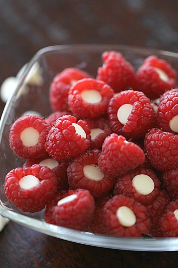 White Chocolate Raspberries Recipe