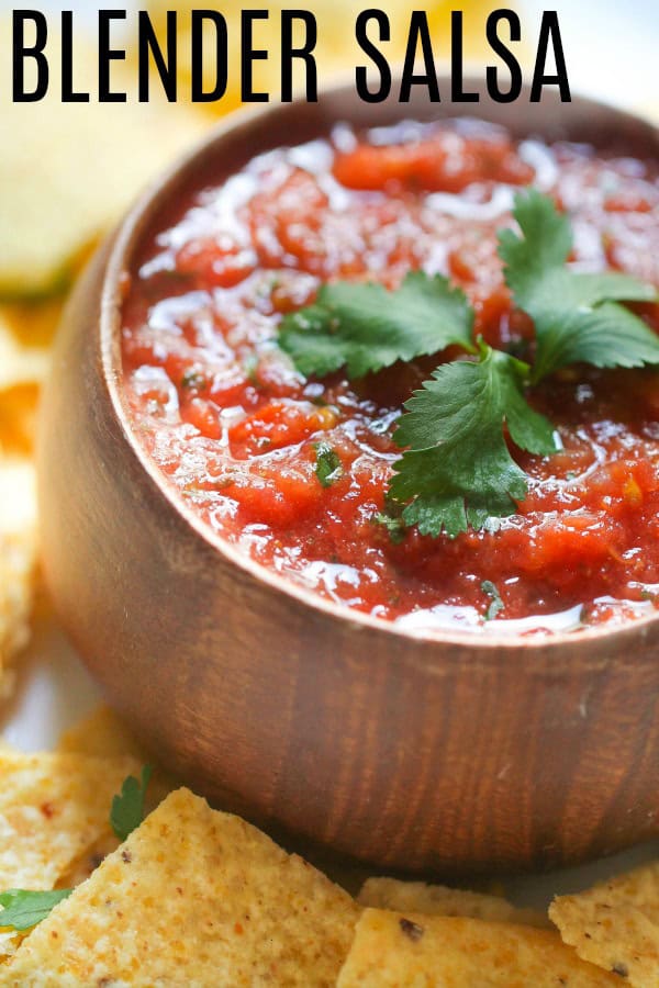 Easy Blender Salsa Recipe