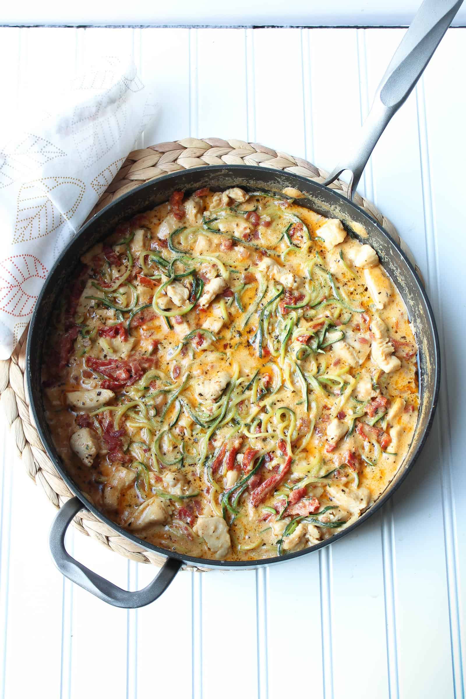 Zucchini Tuscan Skillet Recipe